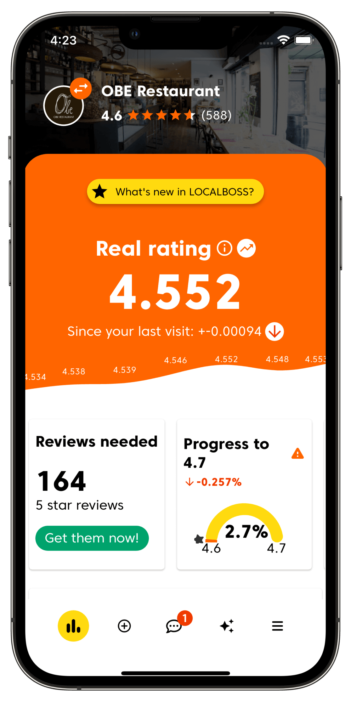 Track & Monitor your Google Reviews