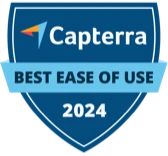 Capterra Best Ease of Use 2024